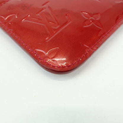 Louis Vuitton Pochette Clés Patent Leather, Red, Patent Leather, Wallet
