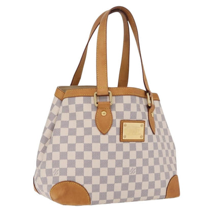 Louis Vuitton Hampstead Damier, Beige, Canvas, Handbag