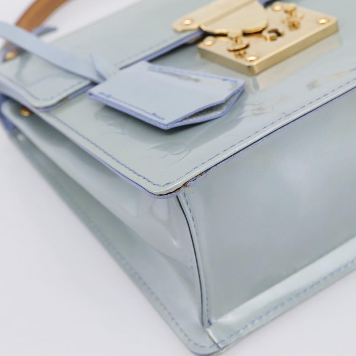 Louis Vuitton Spring Street NM Patent leather, Blue, Patent Leather, Handbag
