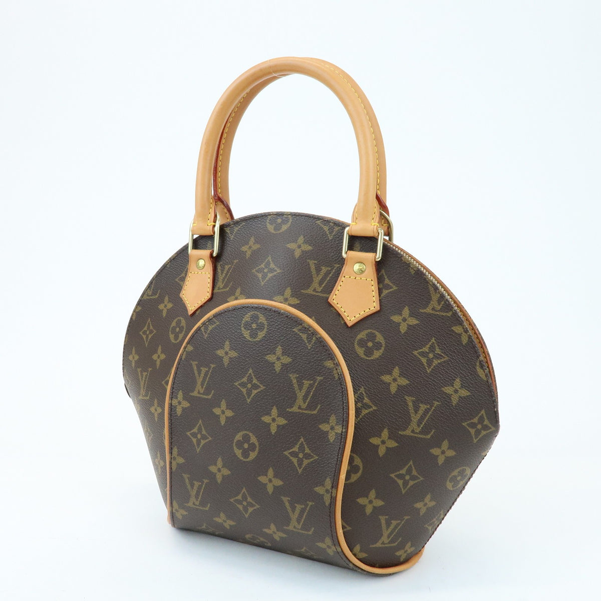 Louis Vuitton Ellipse Monogram Canvas, Brown, Canvas, Handbag