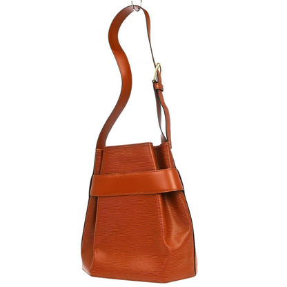 Louis Vuitton Vintage Sac d'Epaule Handbag Epi, Brown, Leather, Shoulder Bag