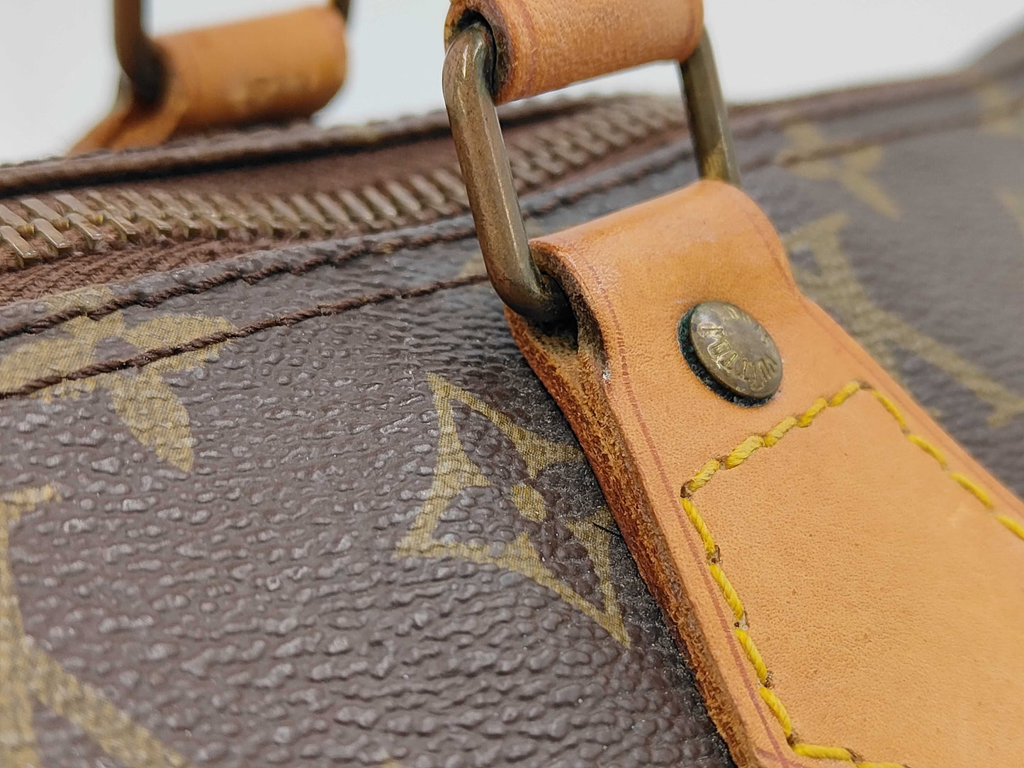 Louis Vuitton Speedy Handbag Monogram Canvas, BROWN, CANVAS, Handbag