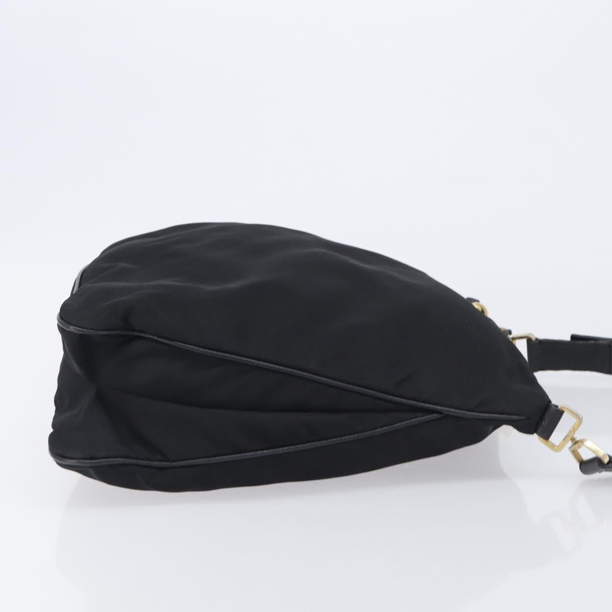 Prada Shoulder Tessuto, Black, Nylon, Shoulder Bag