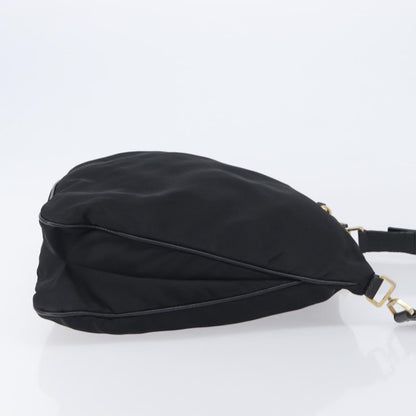 Prada Shoulder Tessuto, Black, Nylon, Shoulder Bag