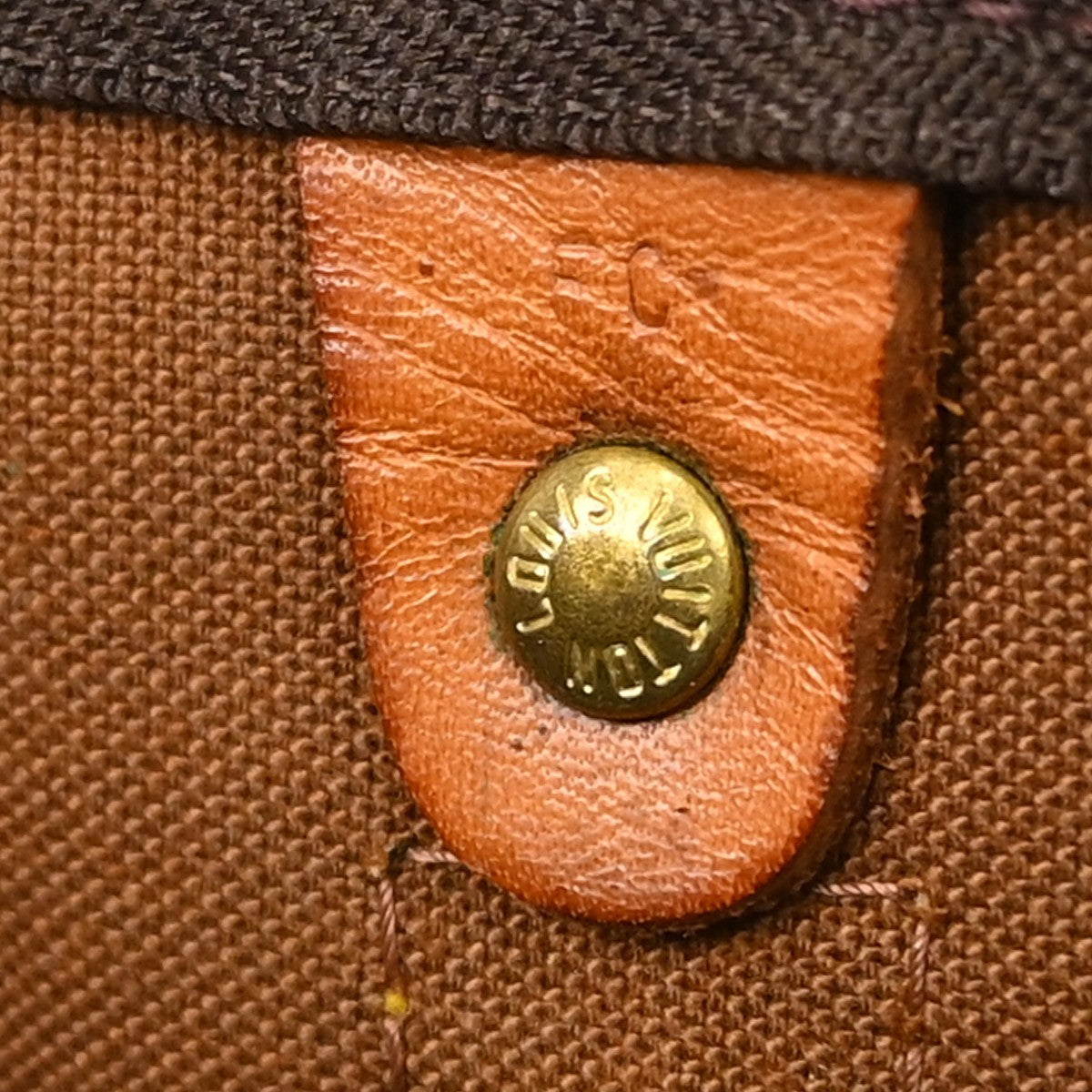 Louis Vuitton Keepall Canvas, Brown, Canvas, Travel Bag