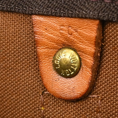 Louis Vuitton Keepall Canvas, Brown, Canvas, Travel Bag