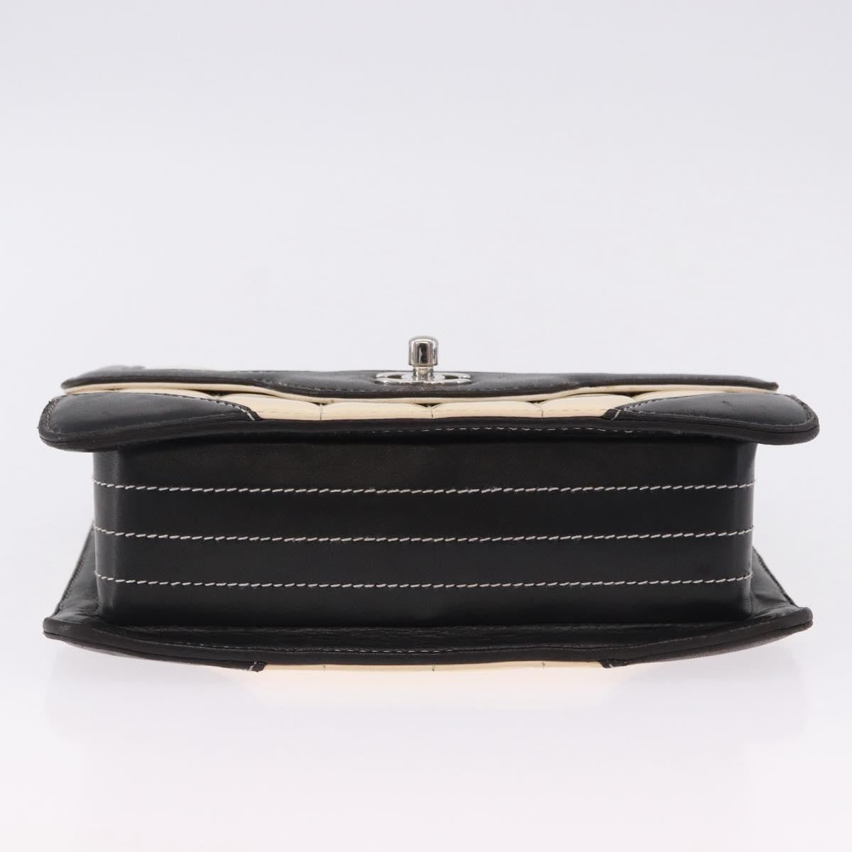 Chanel Vintage Chocolate Bar CC Flap Patent leather, Beige, Patent Leather, Shoulder Bag