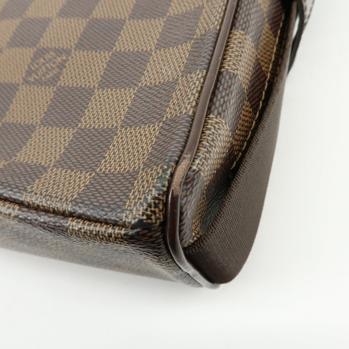 Louis Vuitton Olav Damier, Brown, Canvas, Handbag