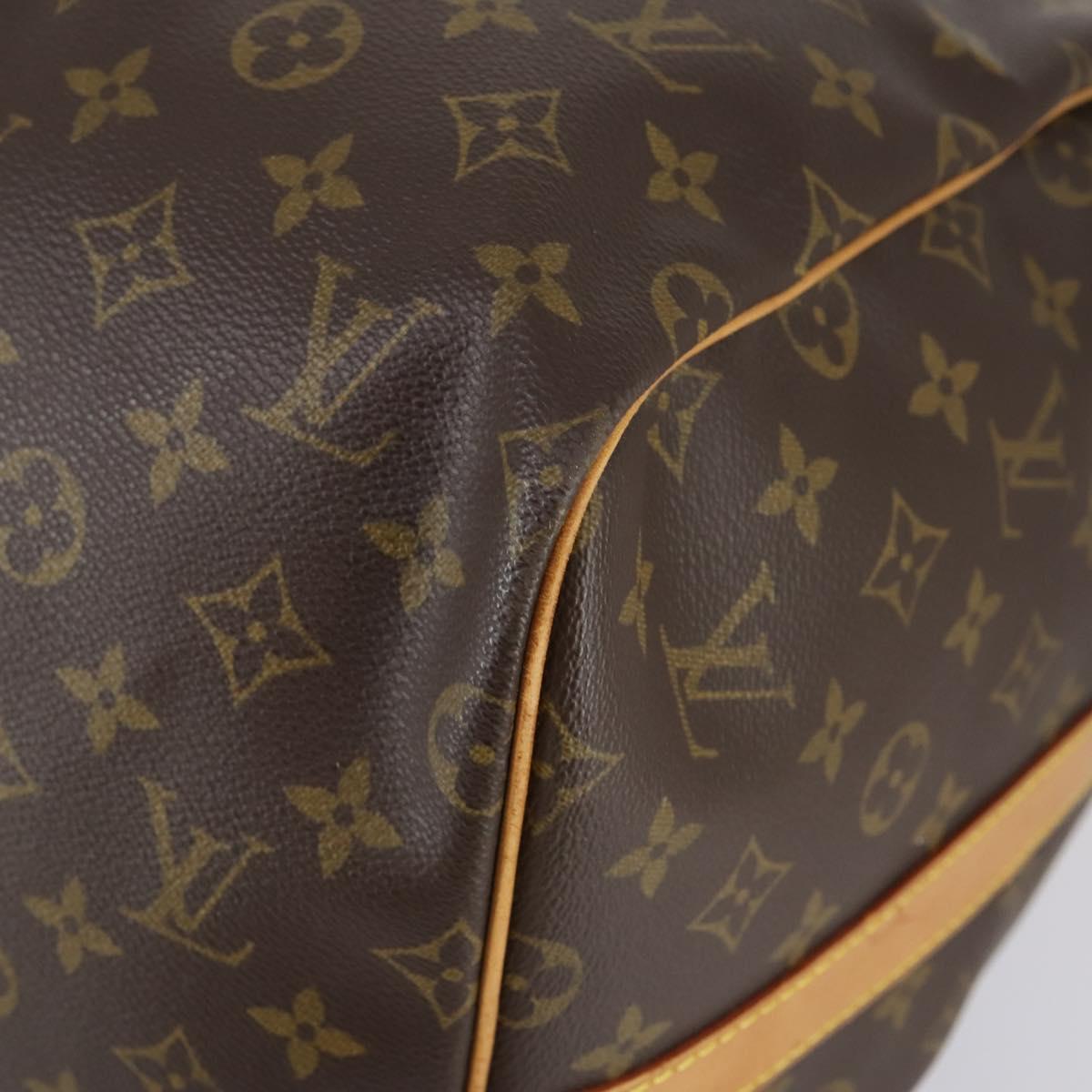 Louis Vuitton Keepall Bag Monogram Canvas, BROWN, CANVAS, Travel bag