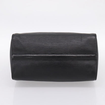 Louis Vuitton Speedy Epi, Black, Leather, Handbag
