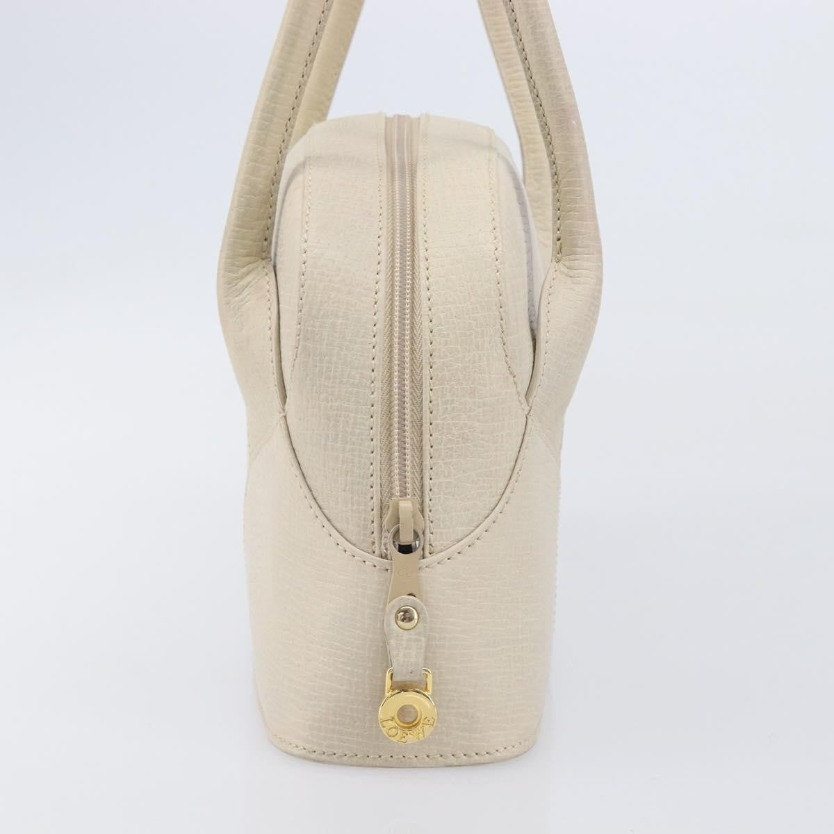 Loewe Tote Leather, White, Leather, Tote Bag