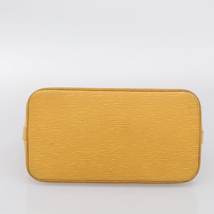 Louis Vuitton Vintage Alma Epi Leather, Yellow, Leather, Handbag