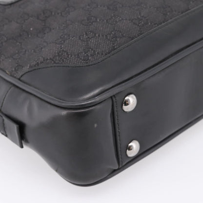 Gucci GG supreme GG Canvas, Black, Canvas, Handbag