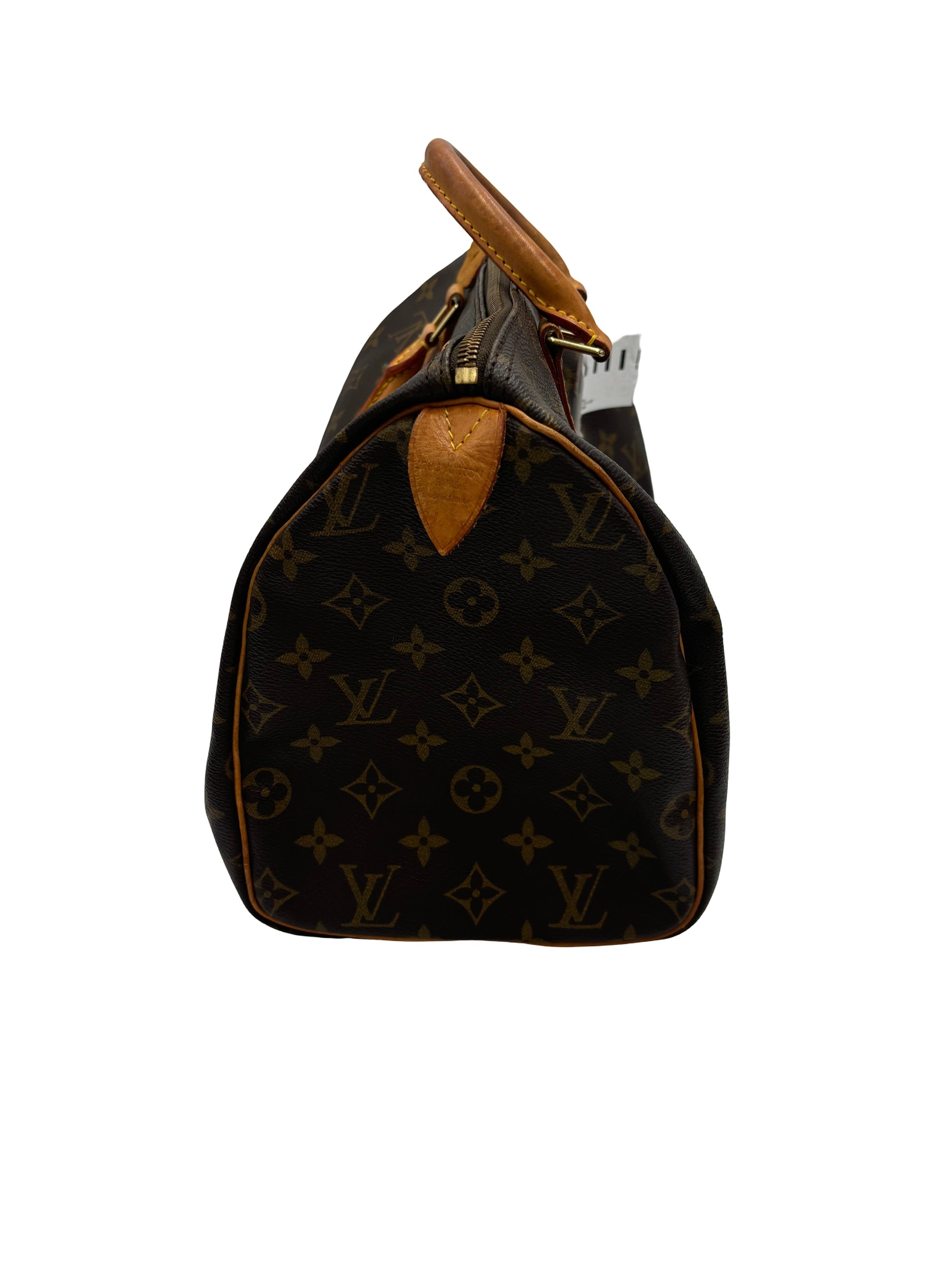 Louis Vuitton Speedy Monogram Canvas, Brown, Canvas, Handbag