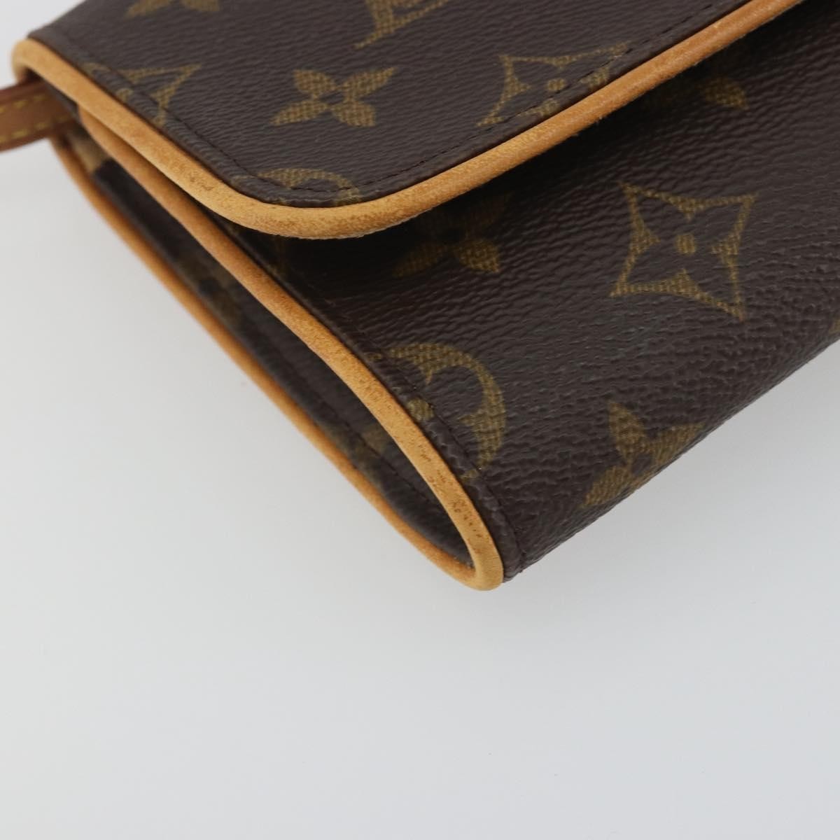 Louis Vuitton Twin Monogram Canvas, Brown, Canvas, Clutch
