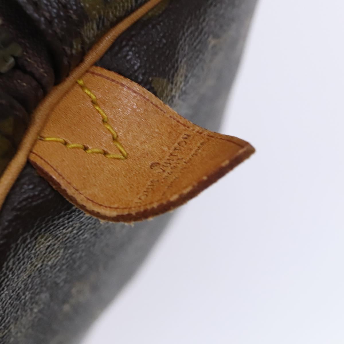 Louis Vuitton Keepall 60, Brown, Canvas, travel