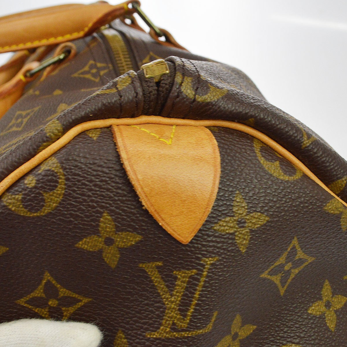 Louis Vuitton Keepall Monogram Canvas, Brown, Canvas, Travel Bag