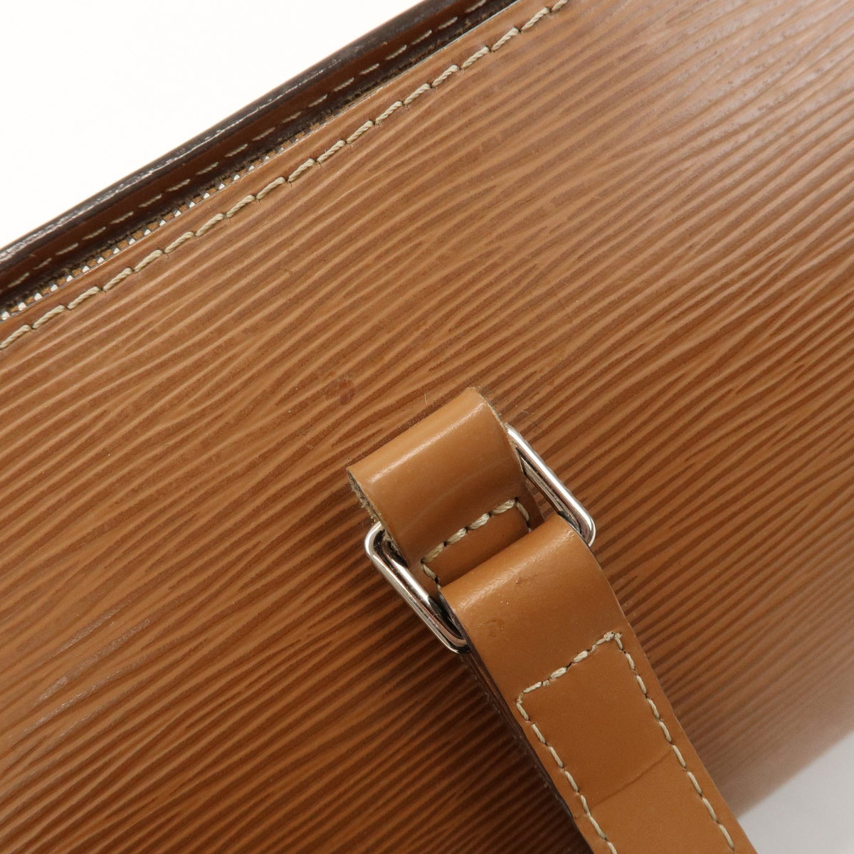 Louis Vuitton Soufflot Epi Leather, Brown, Leather, Tote Bag