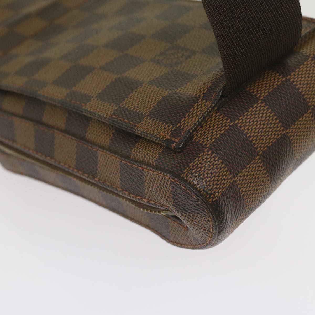 Louis Vuitton Geronimos, Brown, Canvas, shoulder