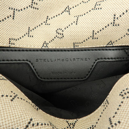 Stella McCartney Falabella Faux Leather, Beige, Canvas, Tote Bag