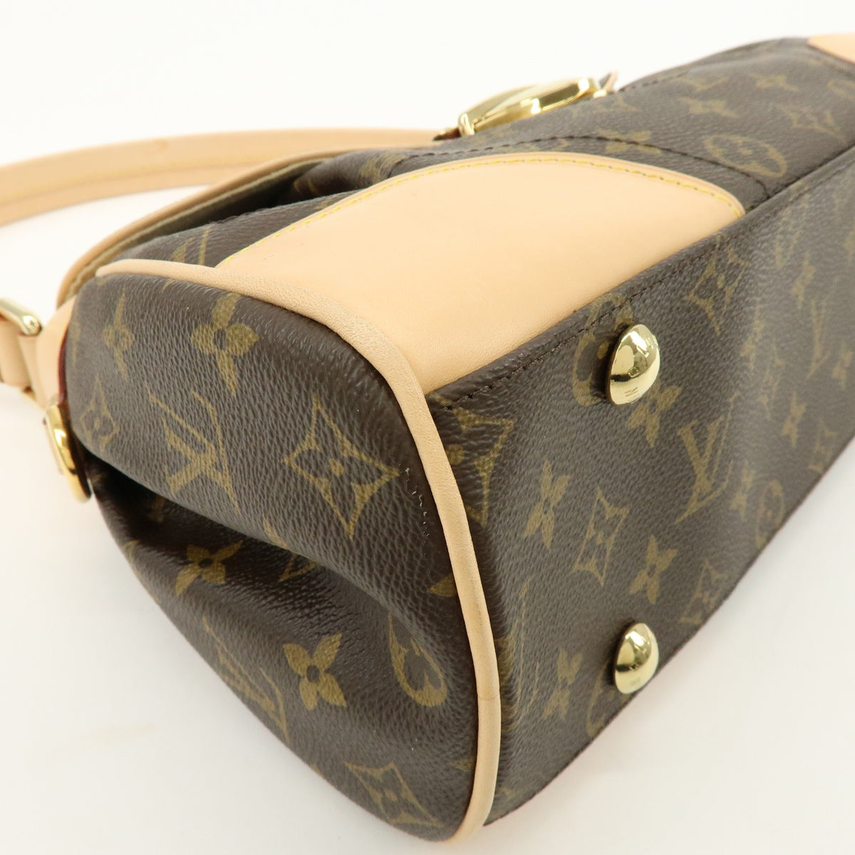 Louis Vuitton Beverly Monogram Canvas, Brown, Canvas, Handbag