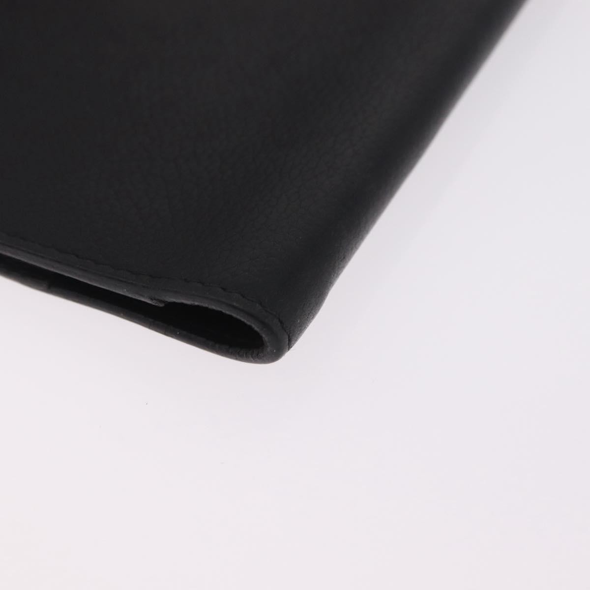 Hermes Vision Agenda Cover Leather, Black, Leather, Briefcase