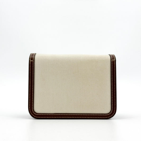 Burberry TB Shoulder Bag Canvas, Brown, Other, Shoulder Bag