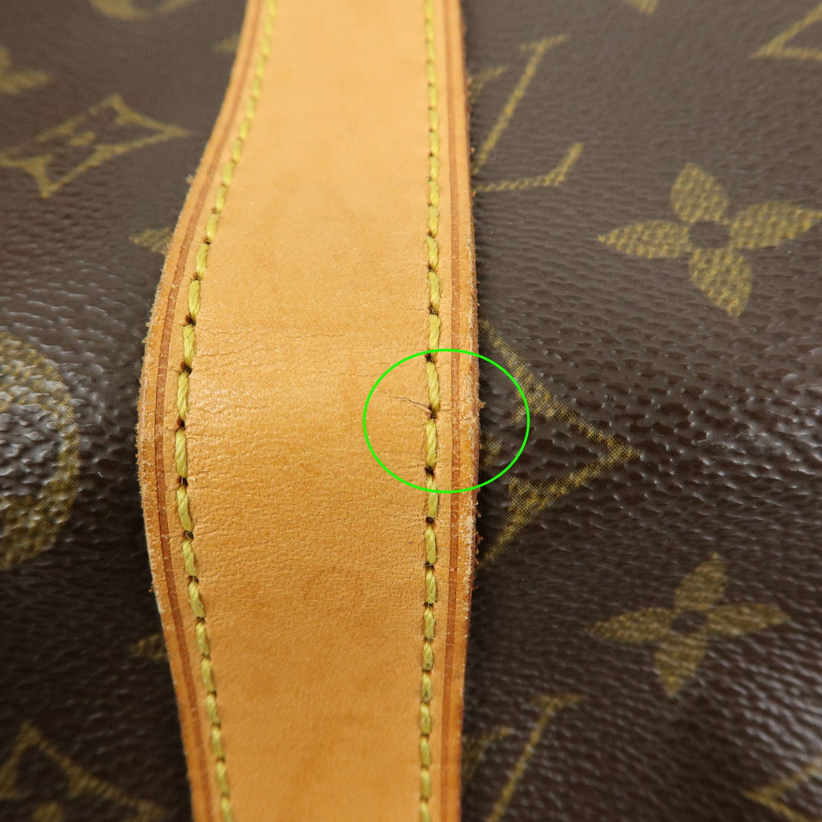 Louis Vuitton Keepall Monogram Canvas, Brown, Canvas, Travel Bag