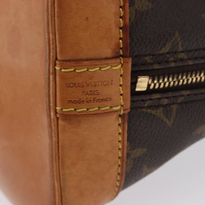 Louis Vuitton Alma Handbag Monogram Canvas, BROWN, CANVAS, Handbag