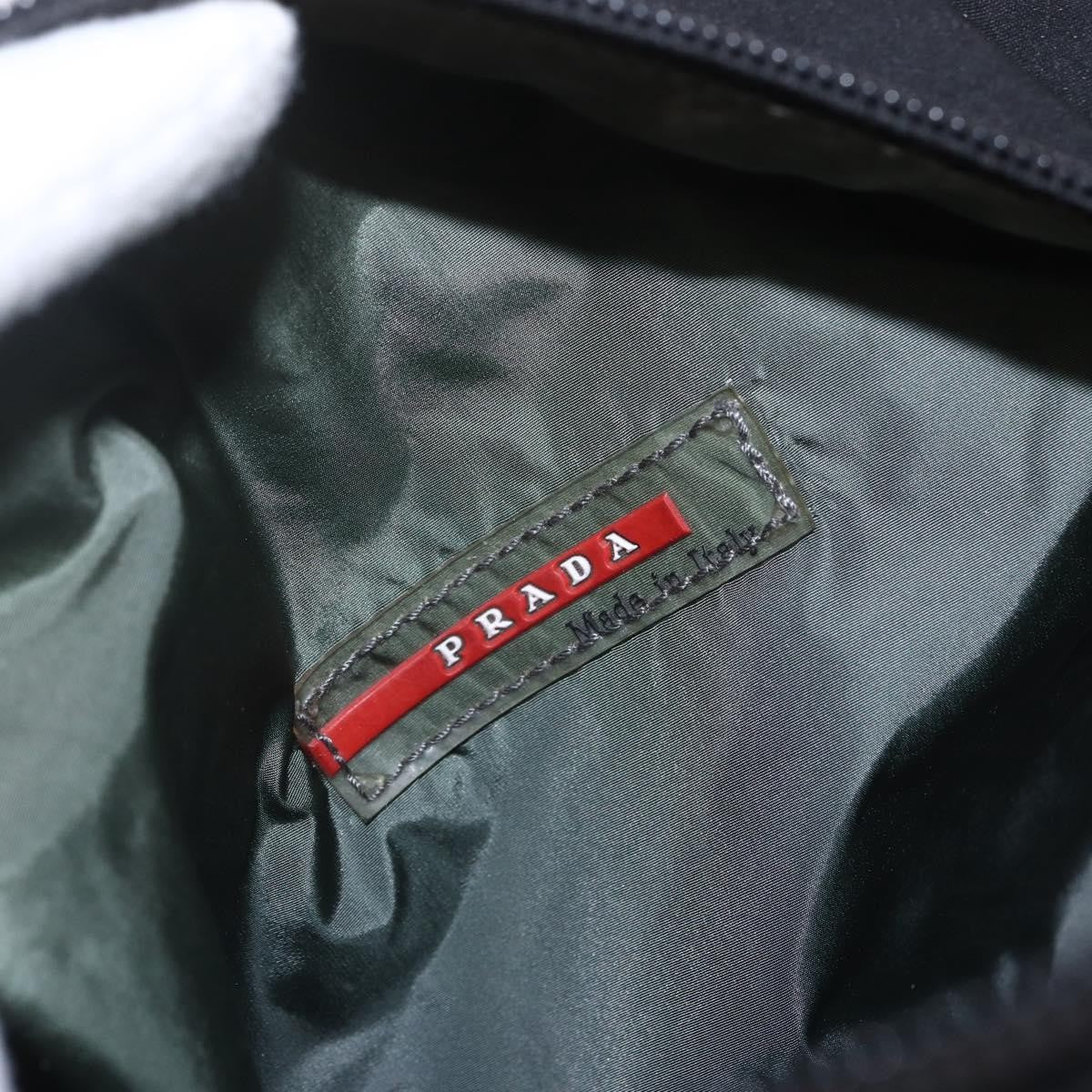 Prada Sport Bum Tessuto, Black, Nylon, Handbag