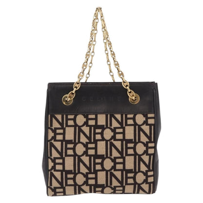 Celine Tote Leather, Beige, Leather, Tote Bag