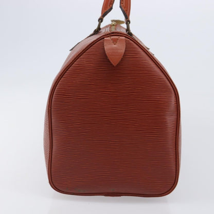 Louis Vuitton Speedy Epi Leather, Brown, Leather, Handbag