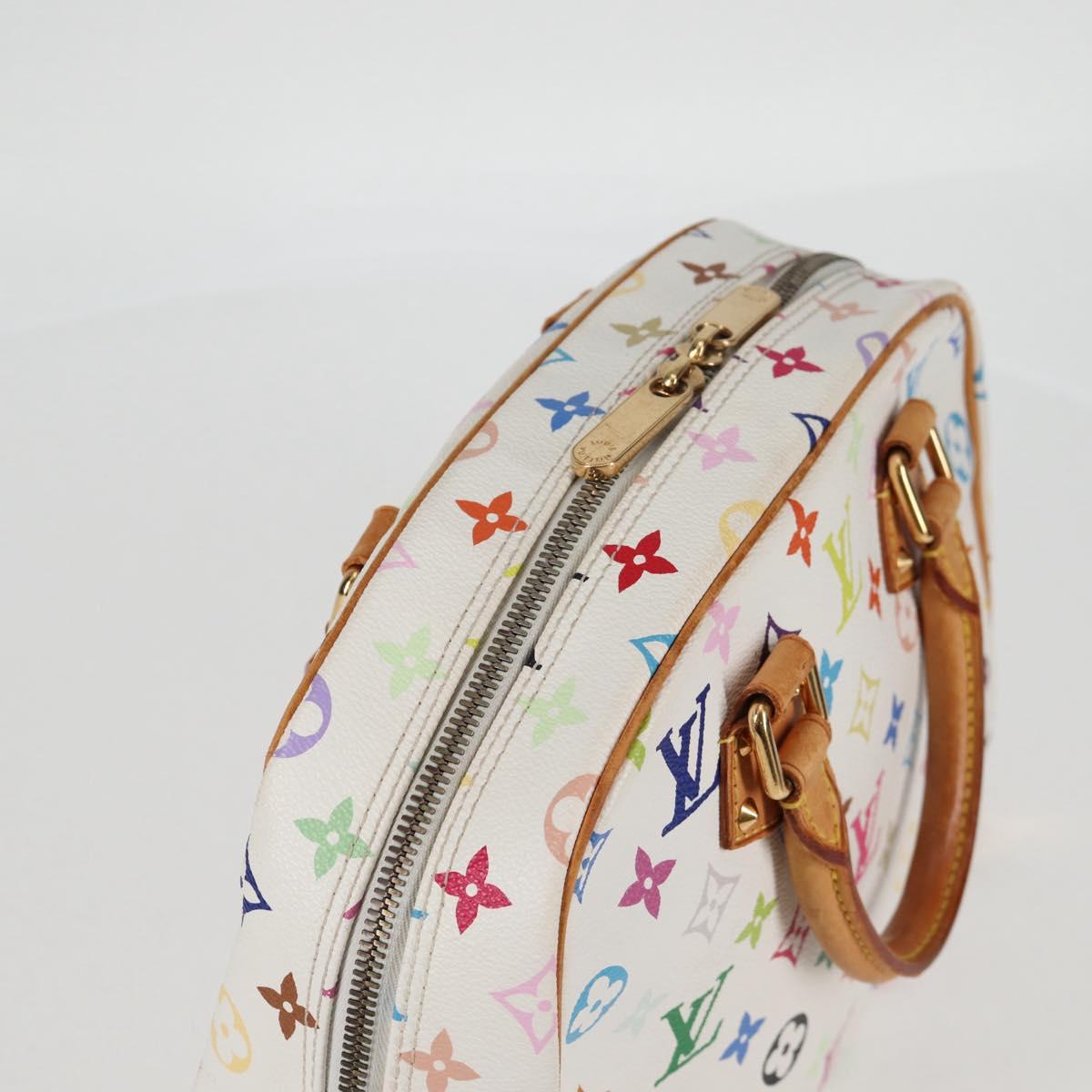 Louis Vuitton Trouville, White, Canvas, handbag