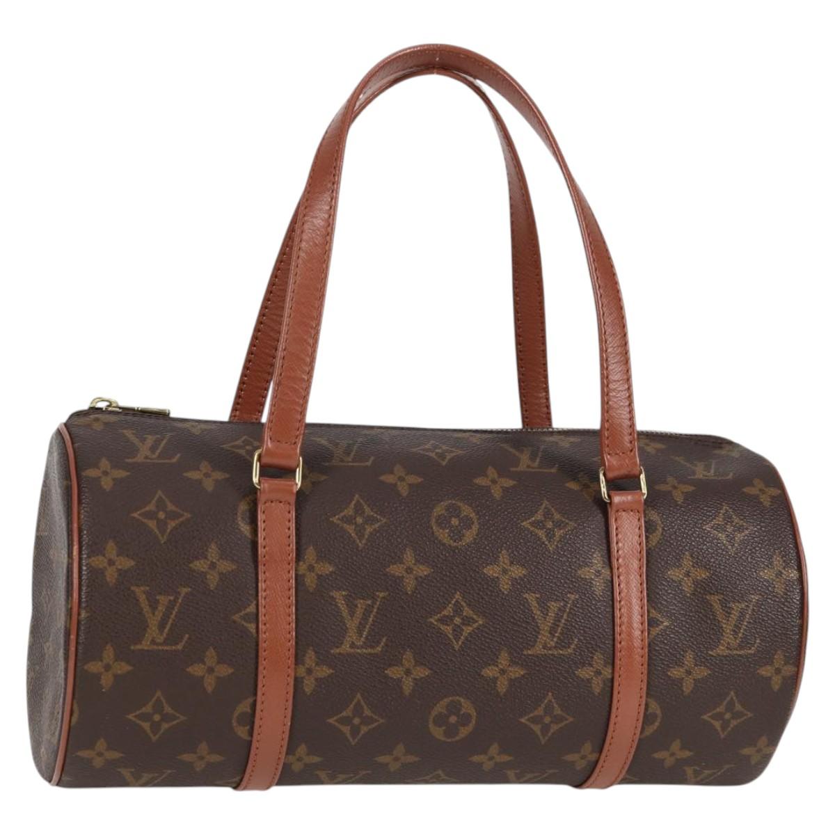 Louis Vuitton Papillon 30, Brown, Canvas, handbag