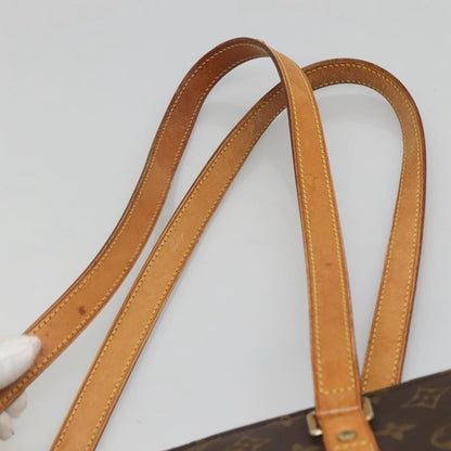 Louis Vuitton Babylone, Brown, Canvas, tote