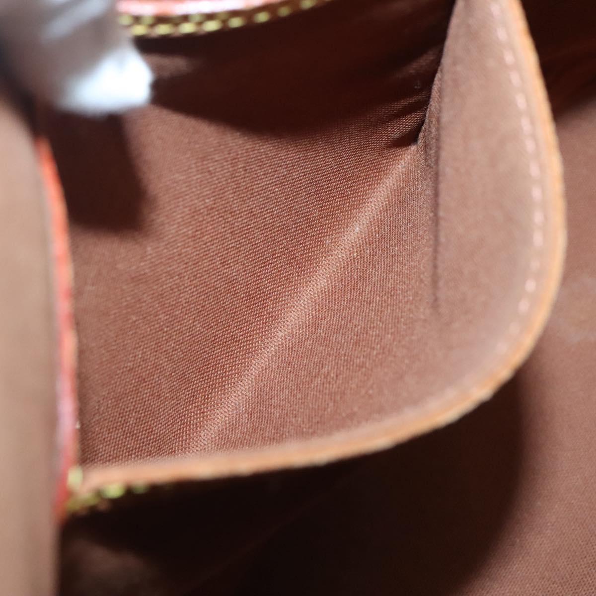 Louis Vuitton Alma, Brown, Canvas, handbag