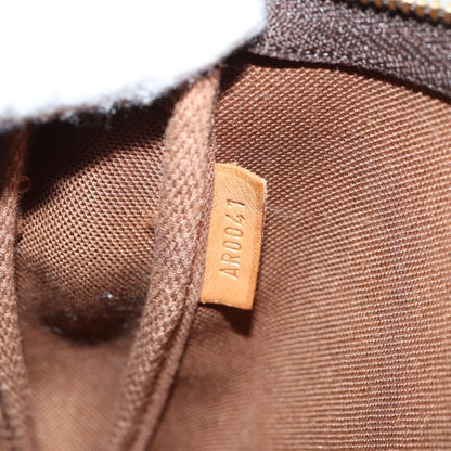 Louis Vuitton Pochette Accessoire, Brown, Canvas, clutch