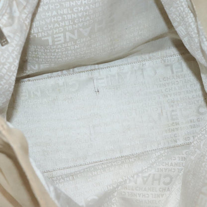 Chanel Numero 5, Beige, Canvas, tote