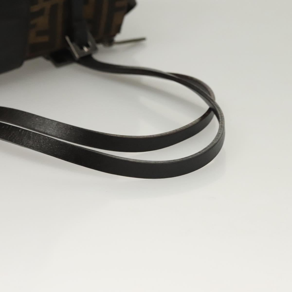 Fendi Vintage Bento Box Bag Zucca Canvas, BROWN, CANVAS, Handbag