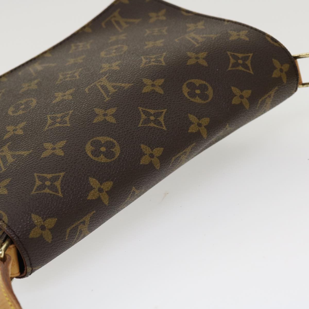 Louis Vuitton Musette Tango, Brown, Canvas, shoulder