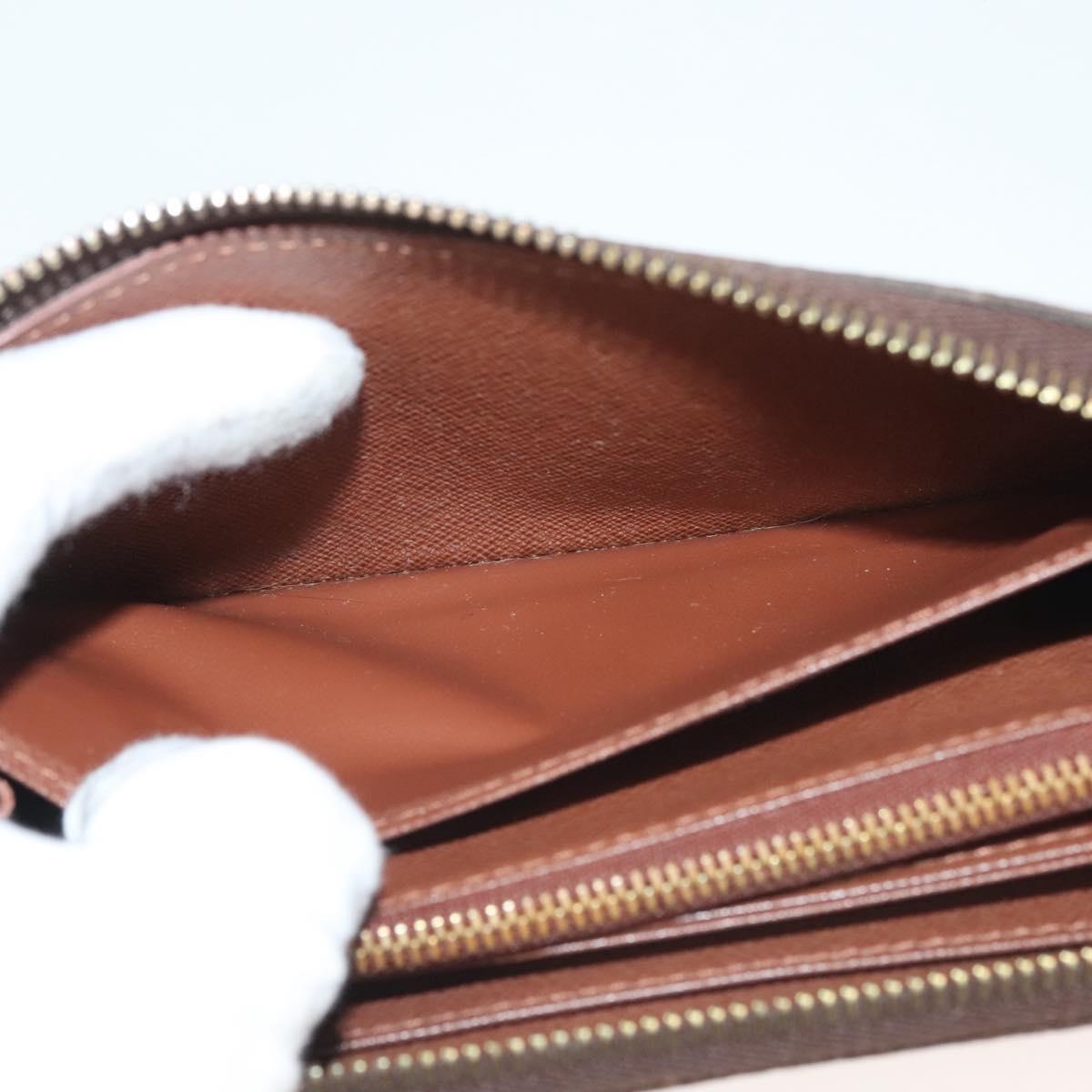 Louis Vuitton Zippy wallet, Brown, Canvas, wallet