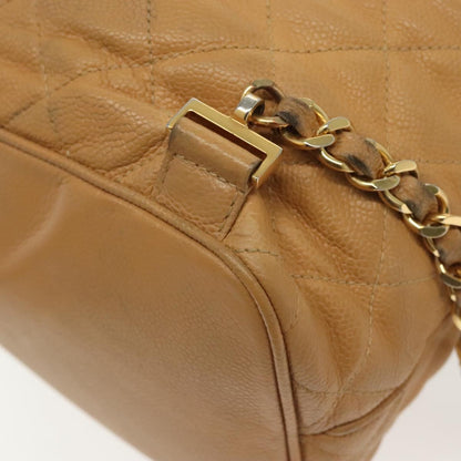 Chanel Vintage, Yellow, Leather, backpack