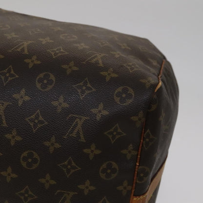 Louis Vuitton Keepall Bandoulière 60, Brown, Canvas, travel
