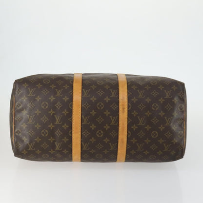 Louis Vuitton Keepall Monogram Canvas, Brown, Canvas, Travel Bag