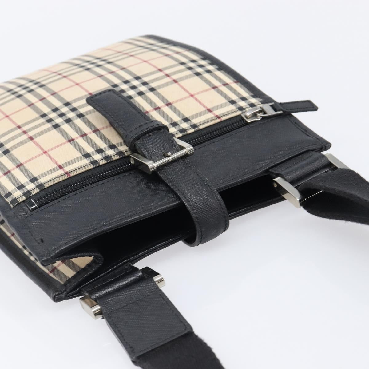 Burberry Nova Check Shoulder Bag Canvas, Beige, Canvas, Shoulder Bag