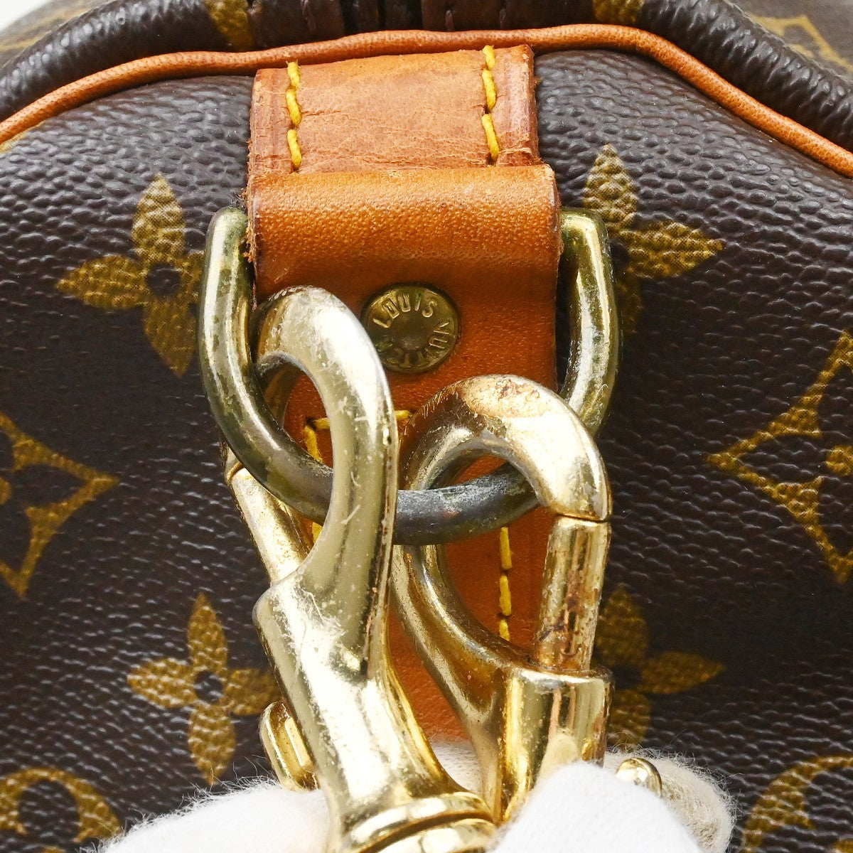 Louis Vuitton Keepall Bandouliere Monogram Canvas, Brown, Canvas, Travel Bag
