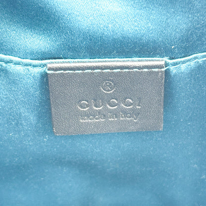 Gucci Ophidia Dome Suede, Black, Velvet, Shoulder Bag