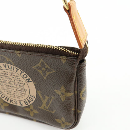 Louis Vuitton Pochette Accessoires Limited Edition Monogram Canvas, Brown, Canvas, Clutch