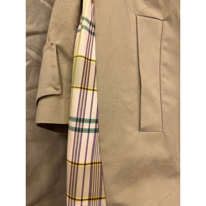 Mouche Short Beige Trench Coat