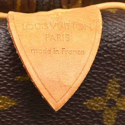 Louis Vuitton Keepall Monogram Canvas, Brown, Canvas, Travel Bag
